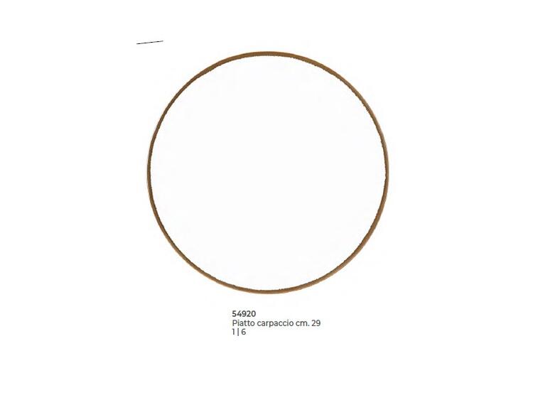 ACTIVE RING PIATTO CARPACCIO CM.29 