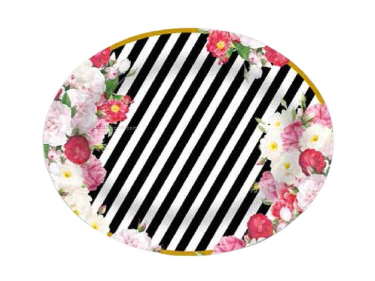 ROSEWOOD VASSOIO OVALE 47X37 