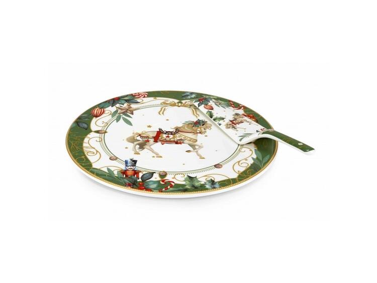 ASTRO PIATTO PANETTONE C/PALETTA 30 