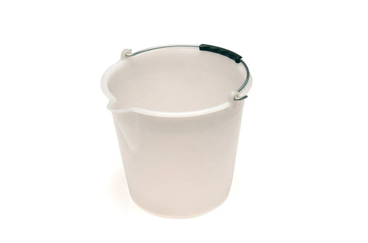 SECCHIO POLITENE CON BECCO 9 BIANCO