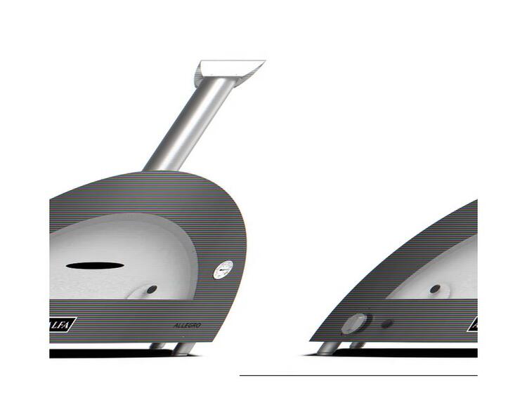 FORNO LINEA MODERNO 5 PIZZE GAS GRI 