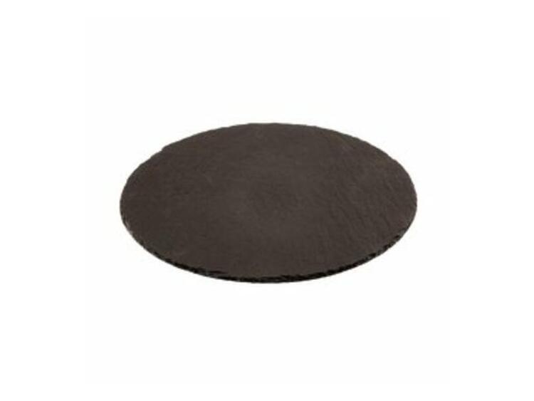 PIATTO TONDO 33 ARDESIA NATURALE