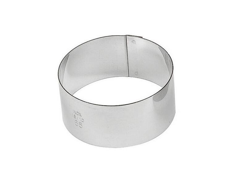 MONACHELLE PZ. 6 TONDE D.40 INOX 