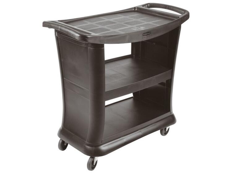 CARRELLO DI SERVIZIO PP NERO 