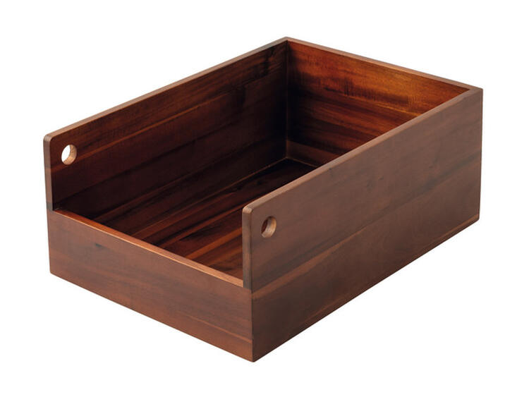 CONTENITORE 32,5X45,7X19  ACACIA 