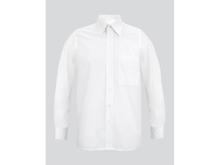 CAMICIA BORIS ML UOMO POLIESTERE/COTONE BIANCO 
