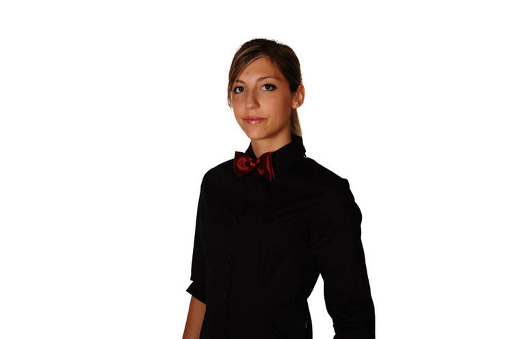 PAPILLON UNISEX RASO PZ.2 BORDEAUX