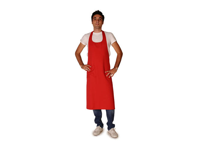 GREMBIULONE FABIANCO CONFORT ROSSO