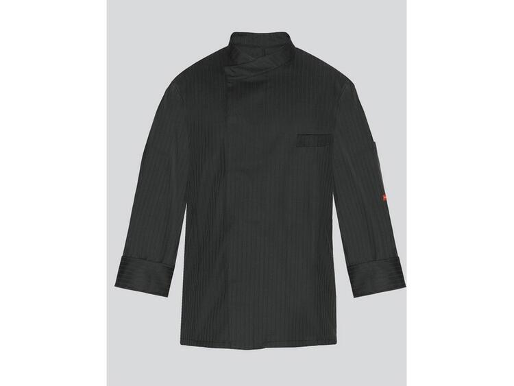 GIACCA CUOCO KING POLIESTERE COTONE NERO 