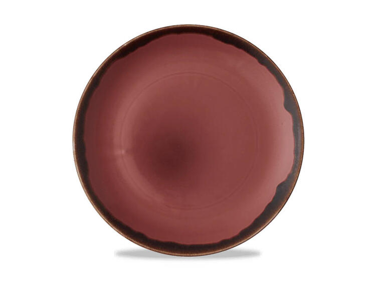 HARVEST PLUM COUPE PLATE 