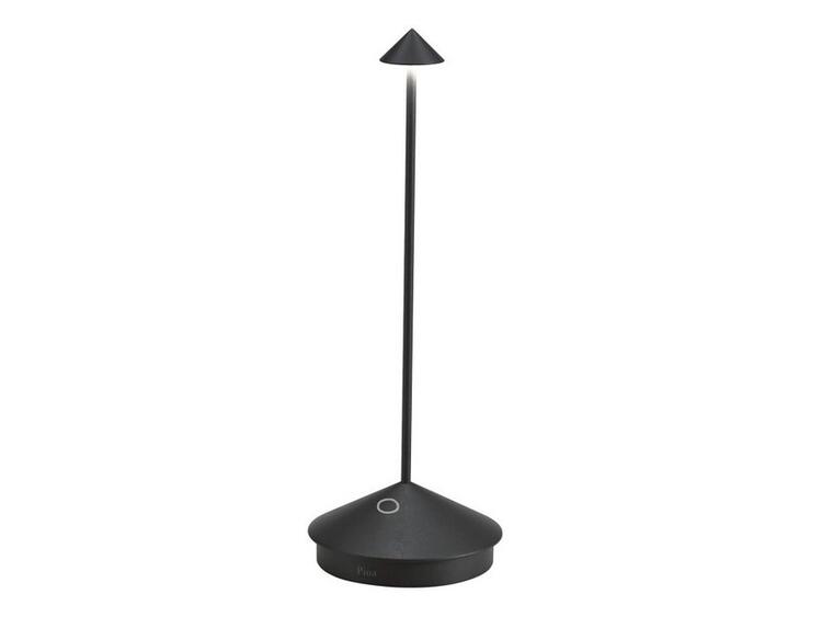LAMPADA PINA PRO TAVOLO NERO OPACO 
