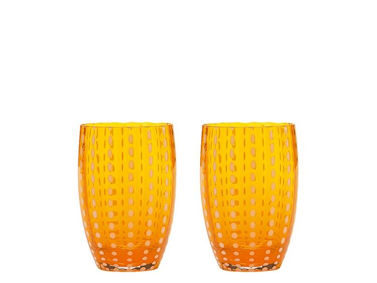 PERLE BICCH.CL.32 TUMBLER ARANCIO 