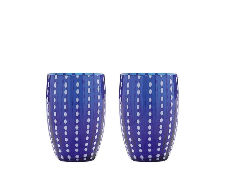 PERLE BICCH.CL.32 TUMBLER BLU 