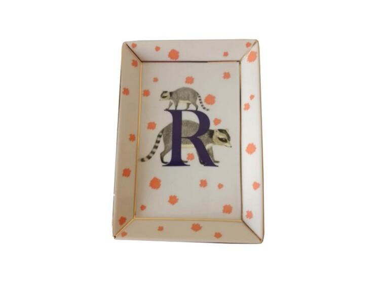 APLHABET TRINKET RACOON 