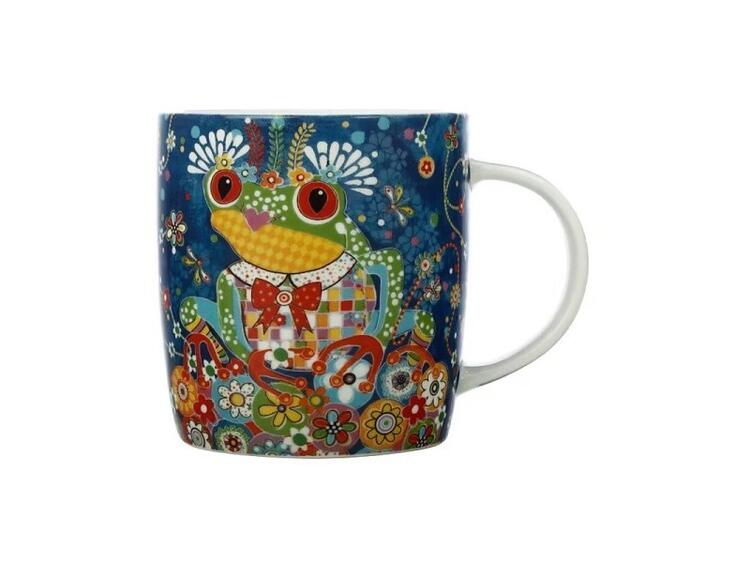 RAINBOW JUNGLE MUG 370ML BUBBLES 