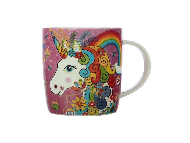 RAINBOW JUNGLE MUG 370ML RAINBOW UN 