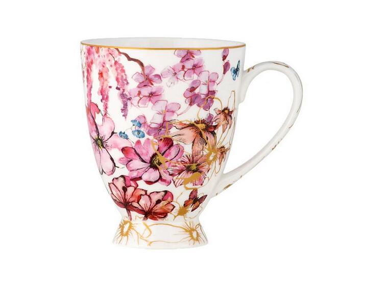 ESTELLE MUG C/PIEDE ML.300 WHITE 
