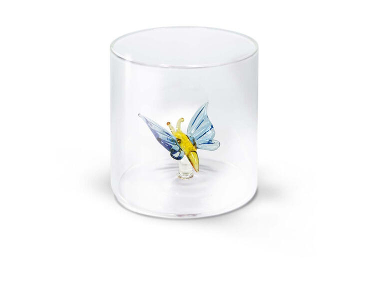 BICCH.VETRO BOROS.CC.250 FARFALLA 