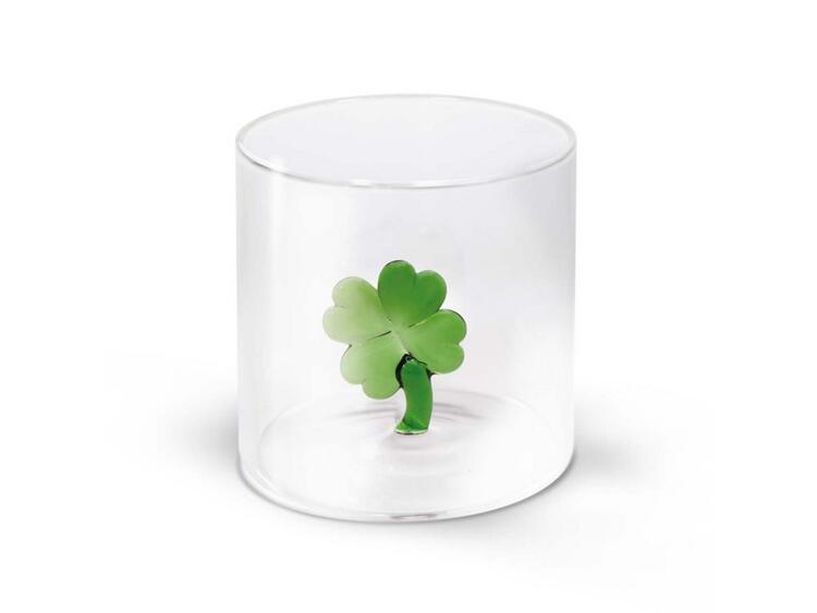 BICCH.VETRO BOROS.CC.250 QUADRIFOGL 