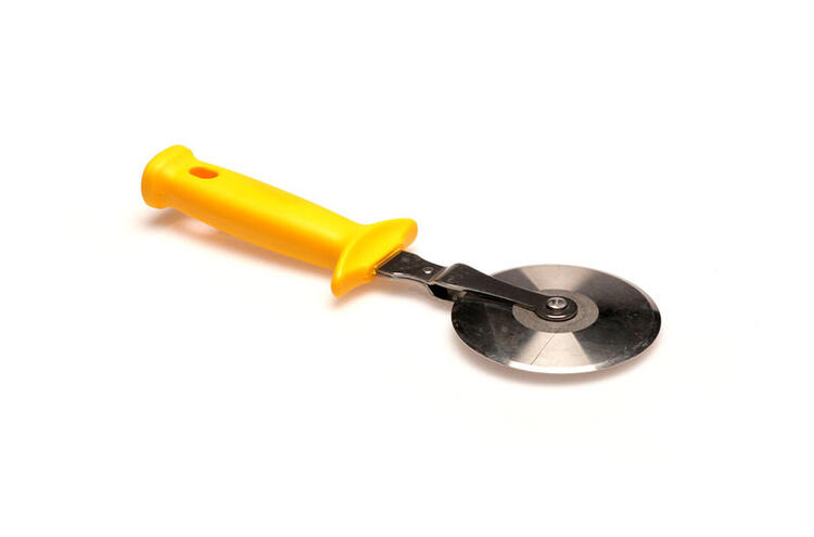 ROTELLA TAGLIAPIZZA CM. 9 DRITA INOX