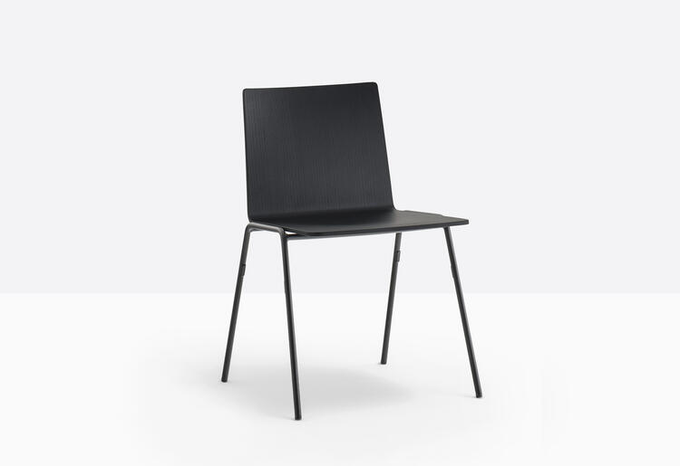 SEDIA OSAKA METAL SCOCCA IN FRASSINO