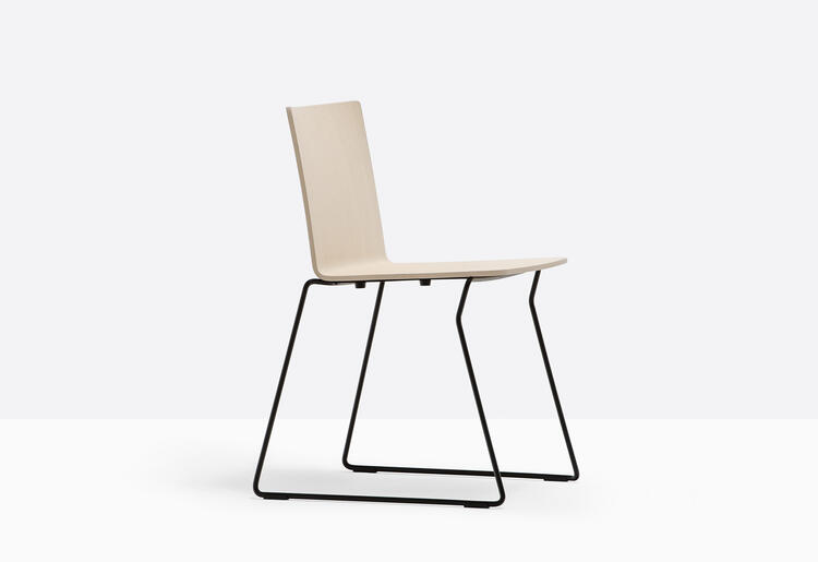 SEDIA OSAKA METAL SCOCCA IN FRASSINO