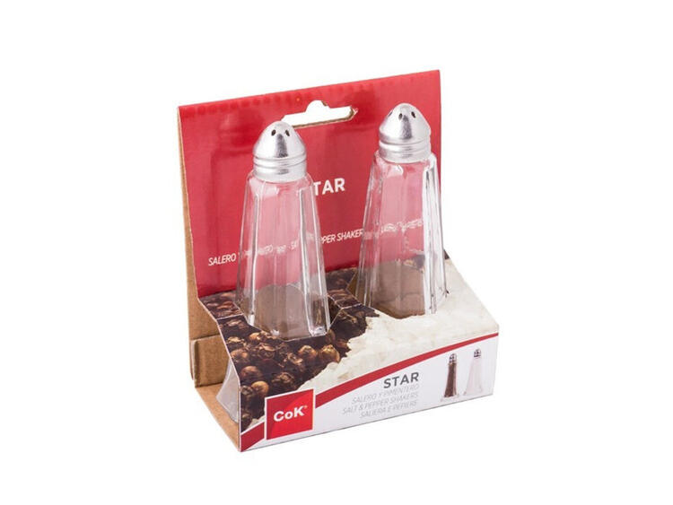 COK SET 2 PEZZI SALE E PEPE STAR 