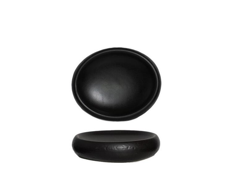 PIATTO OVALE SUSHI PLUME GLAM 23X20 