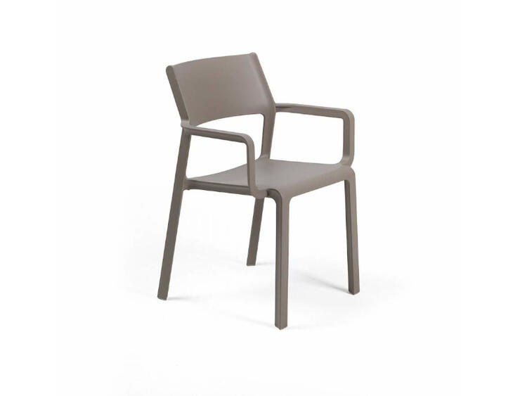 SEDIA TRILL ARMCHAIR TORTORA