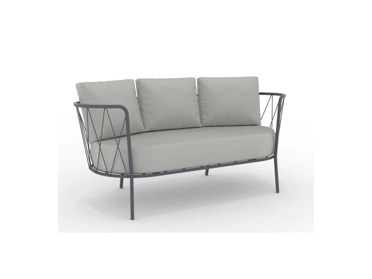 DAISY DIVANO 2 POSTI GRIGIO/FOSSIL 