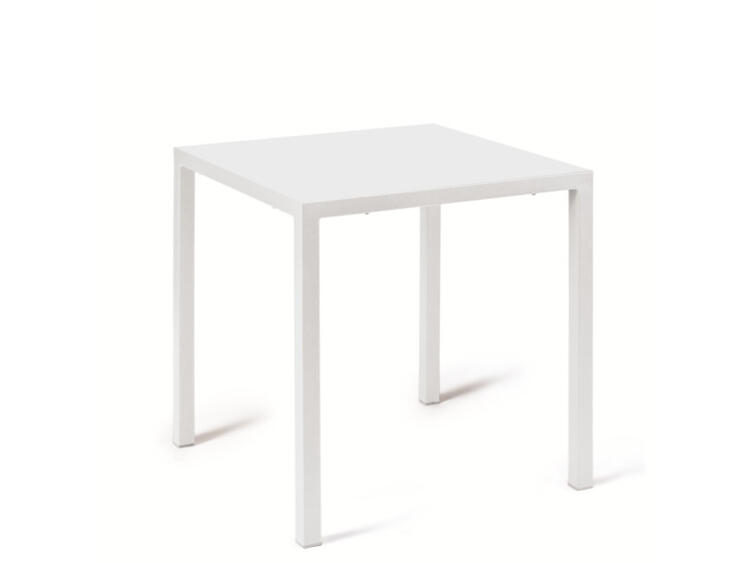 TAVOLO QUATRIS 60X60 BIANCOCO RAGGRINZITO