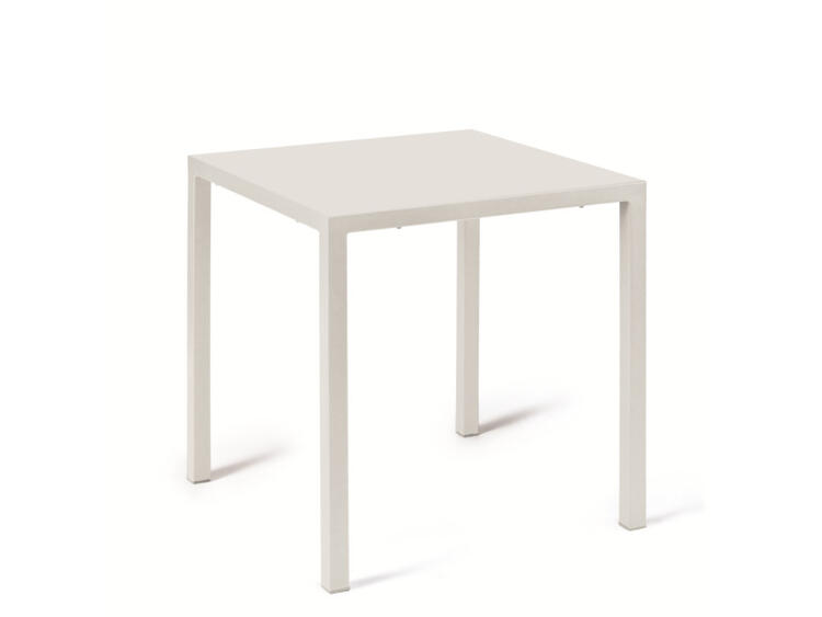 TAVOLO QUATRIS 60X60 BIANCO PERLA