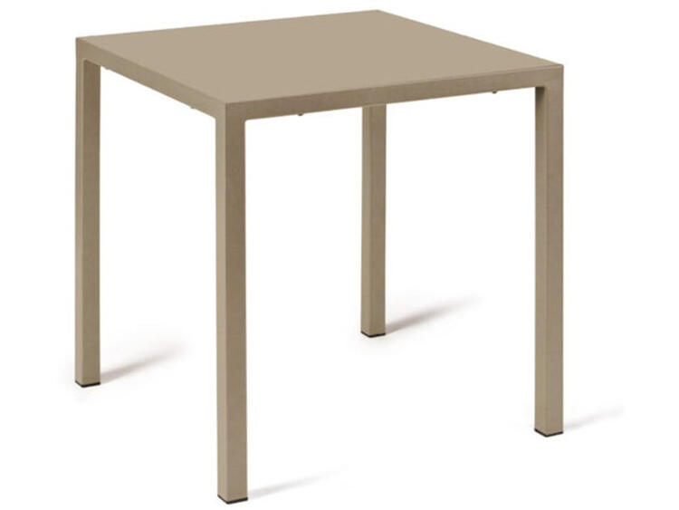 QUATRIS TAVOLO 60X60 H.110 BEIGE 