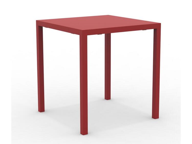 QUATRIS TAVOLO 70X70 TERRACOTTA 