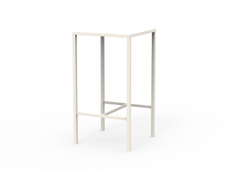 TAVOLO SEASIDE ALTO 60X60 PERLA