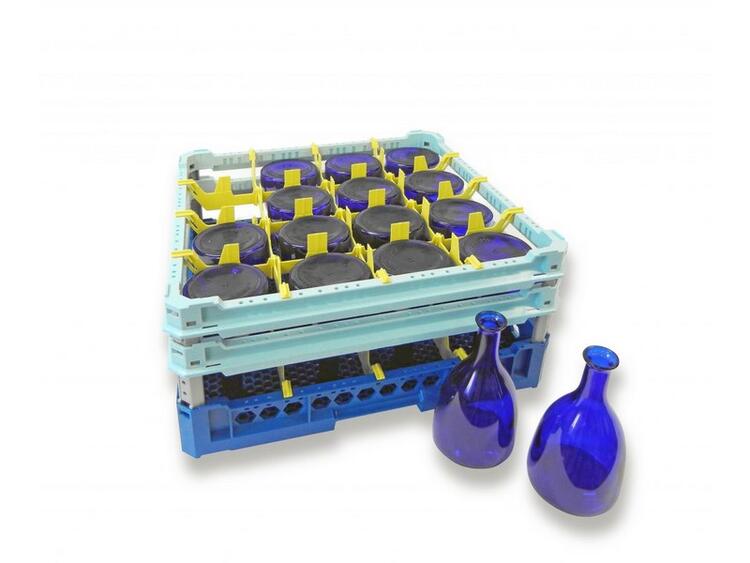 CESTE SPECIALI PER LAVAGGIO 16 BOTTIGLIE