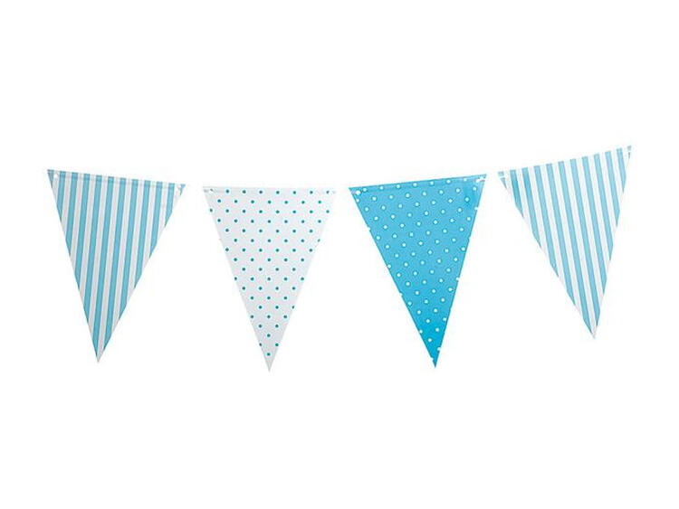 CF.BANDIERINE IN CARTA TURCHESE 3,6 