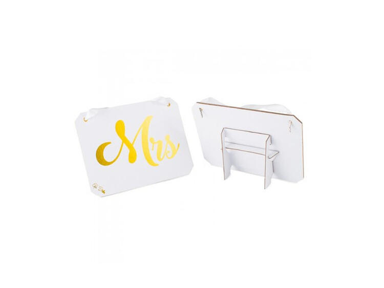 BS. DECORAZIONE MR E MRS 20X15 