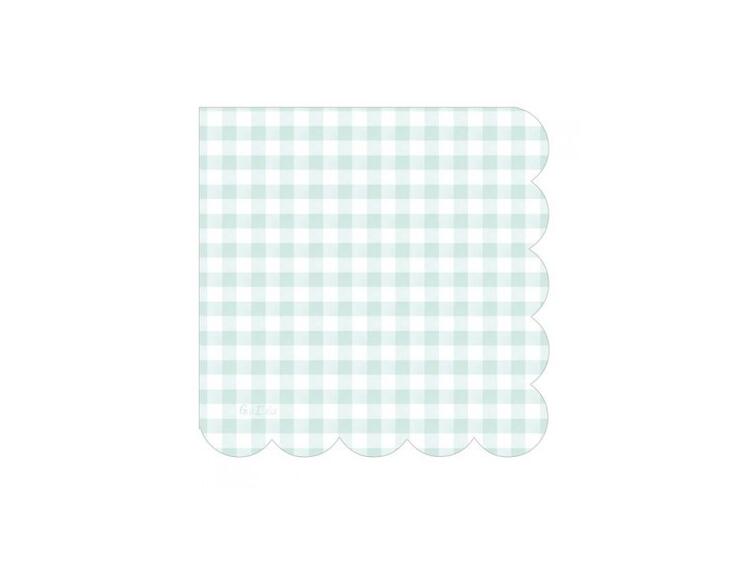 TOVAGLIOLI PZ.16 33X33 VICHY MINT S 