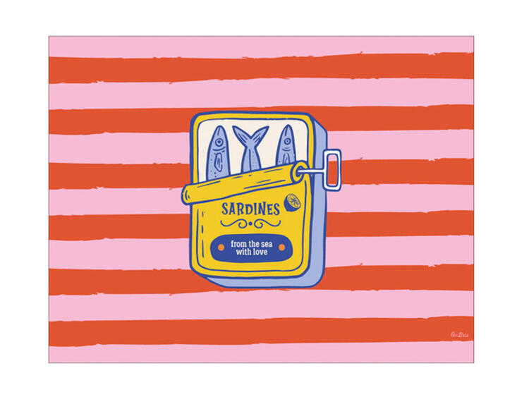 TOVAGLIETTE CARTA PZ.4 43X33 SARDIN 