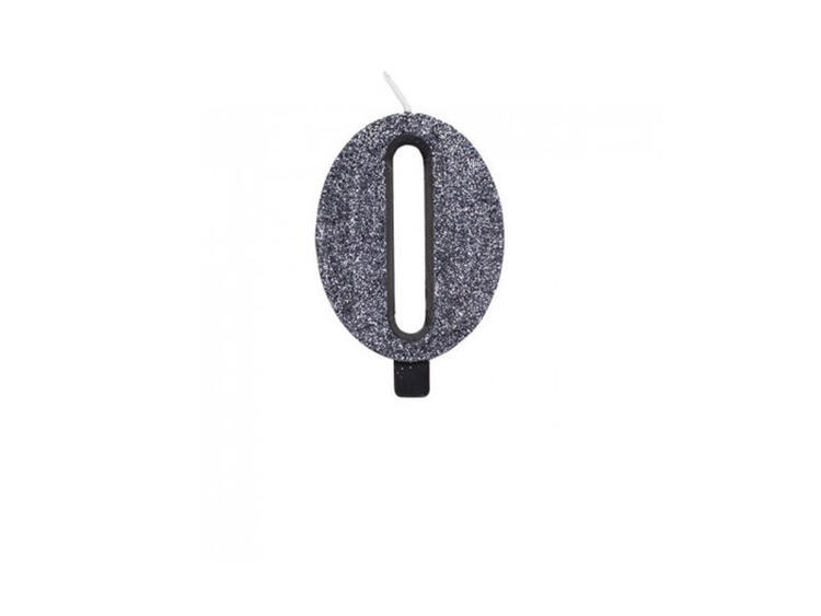 CANDELINA BIO NERO GLITTER N.0 9,5 