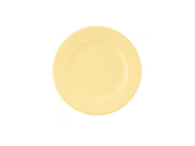 PIATTI PZ. 6 MAXI CM.33 VANIGLIA 