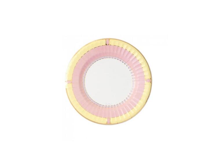 PIATTI PZ. 8 CM.23 VANITY PINK 