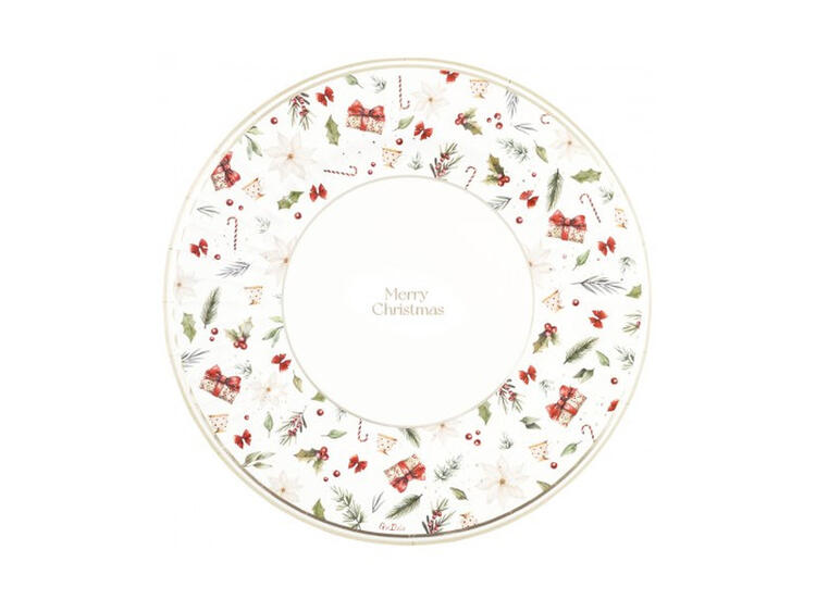 PIATTI PZ. 6 MAXI CM.33 A LITTLE CH 