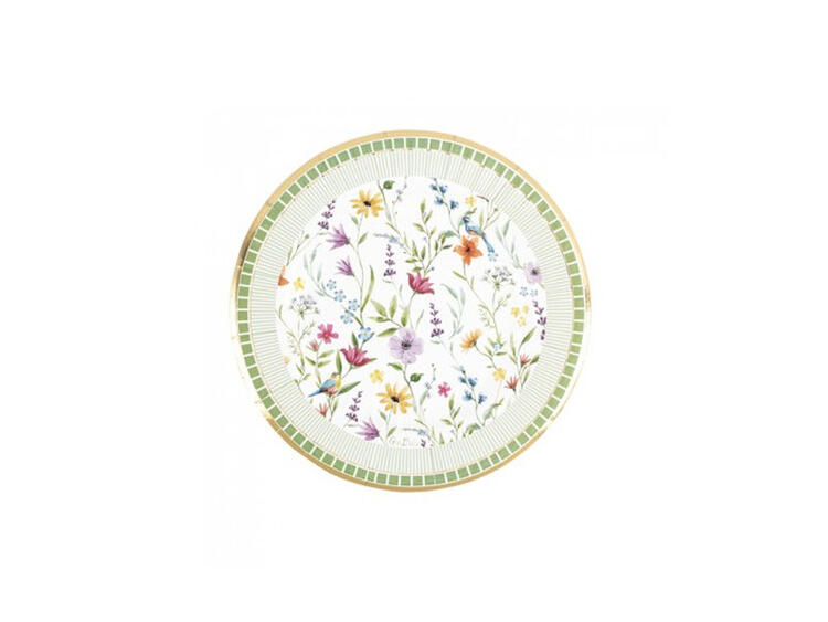 PIATTI PZ. 8 CM.21 LE JARDIN 