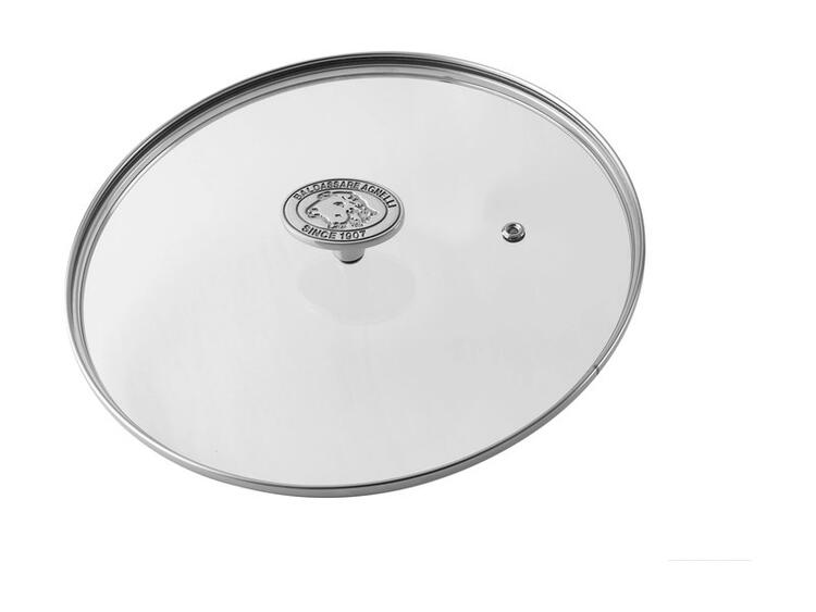 COPERCHIO IN VETRO PIATTO CM.32 