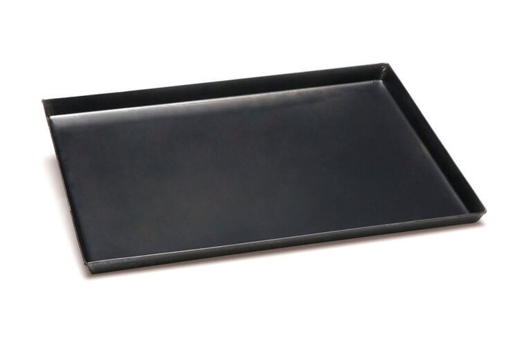 TEGLIA RETTANGOLARE 55X38 LAMIERA BLU