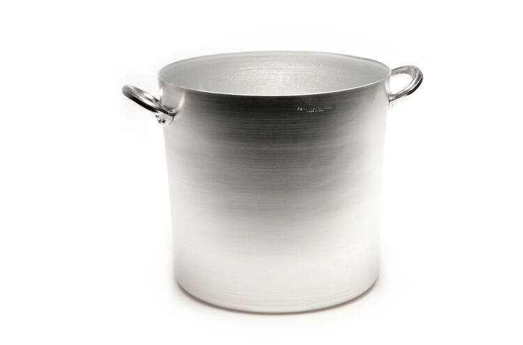 PENTOLA ALLUMINIO CILINDRICA 2 MANIGLIE CM.34