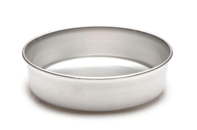 TORTIERA CONICA 18 ALTA CM.8 ALLUMINIO