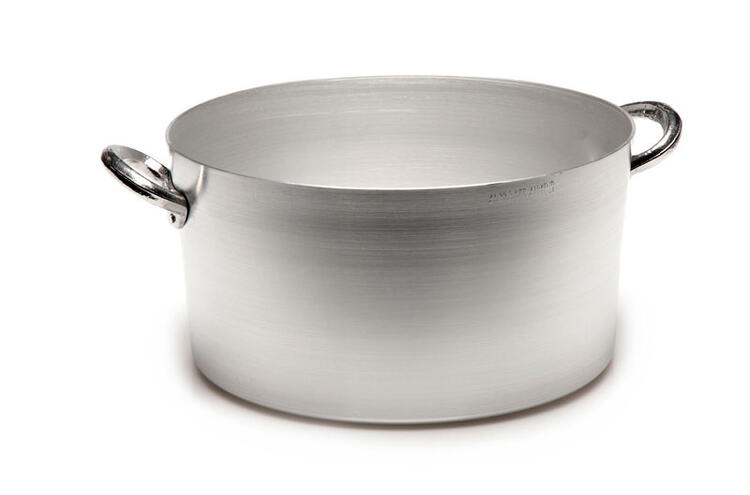 CASSERUOLA ALLUMINIO 2 MANIGLIE ALTA CM.34 